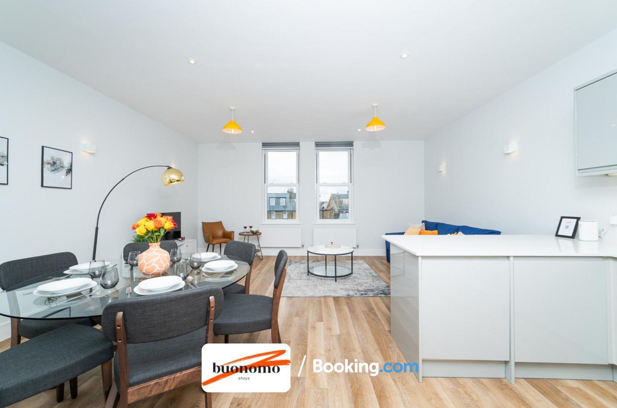 Two Bedroom Apartment At Buonomo Stays Short Lets & Serviced Accommodation Close To Wimbledon Tennis Courts Londen Buitenkant foto