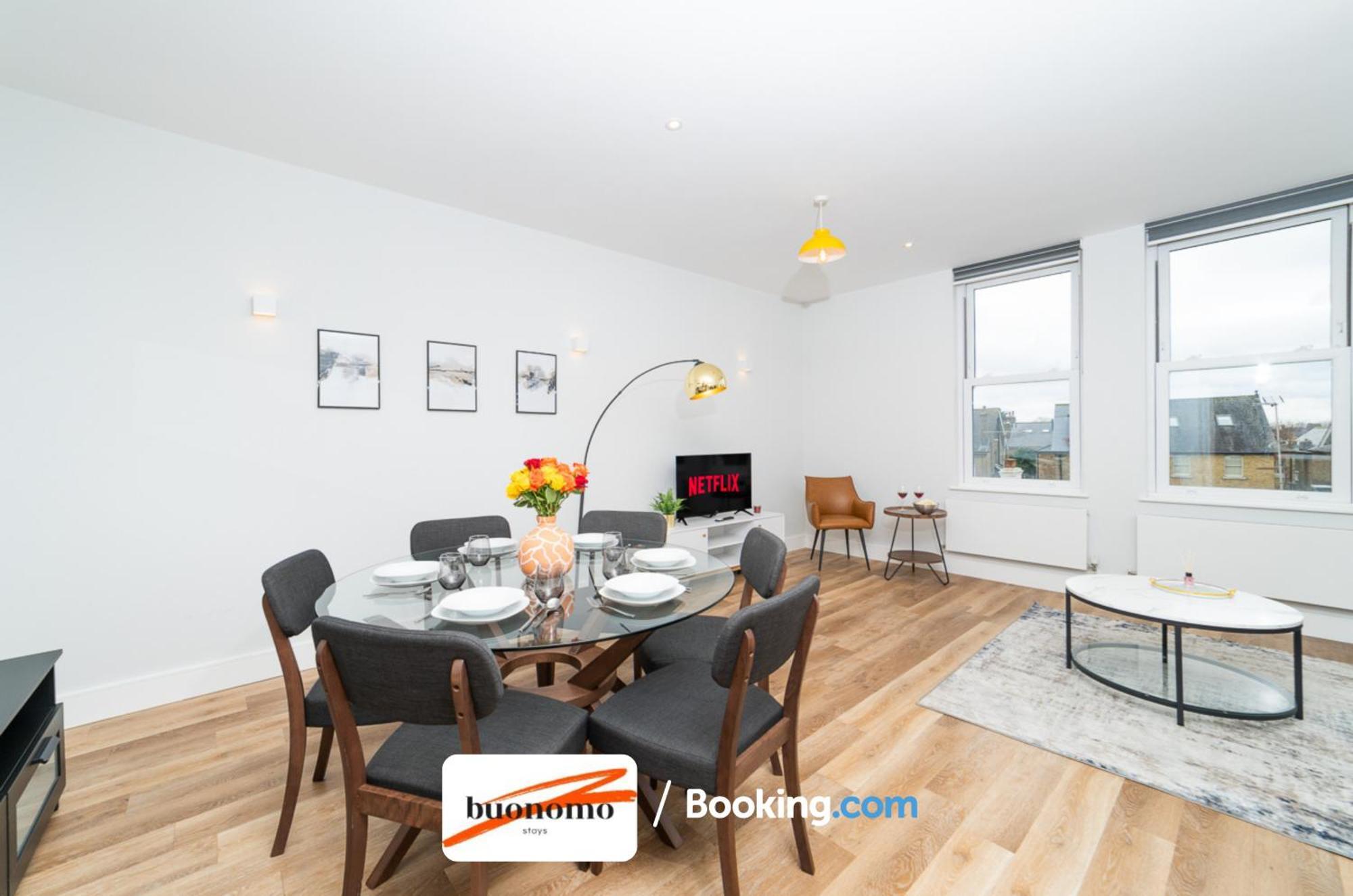 Two Bedroom Apartment At Buonomo Stays Short Lets & Serviced Accommodation Close To Wimbledon Tennis Courts Londen Buitenkant foto
