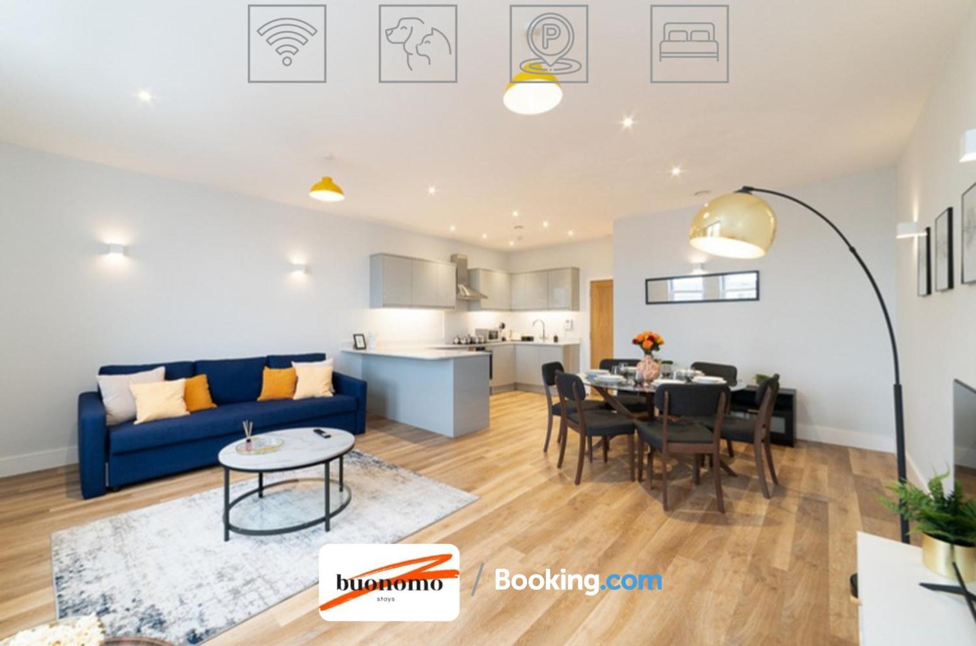 Two Bedroom Apartment At Buonomo Stays Short Lets & Serviced Accommodation Close To Wimbledon Tennis Courts Londen Buitenkant foto